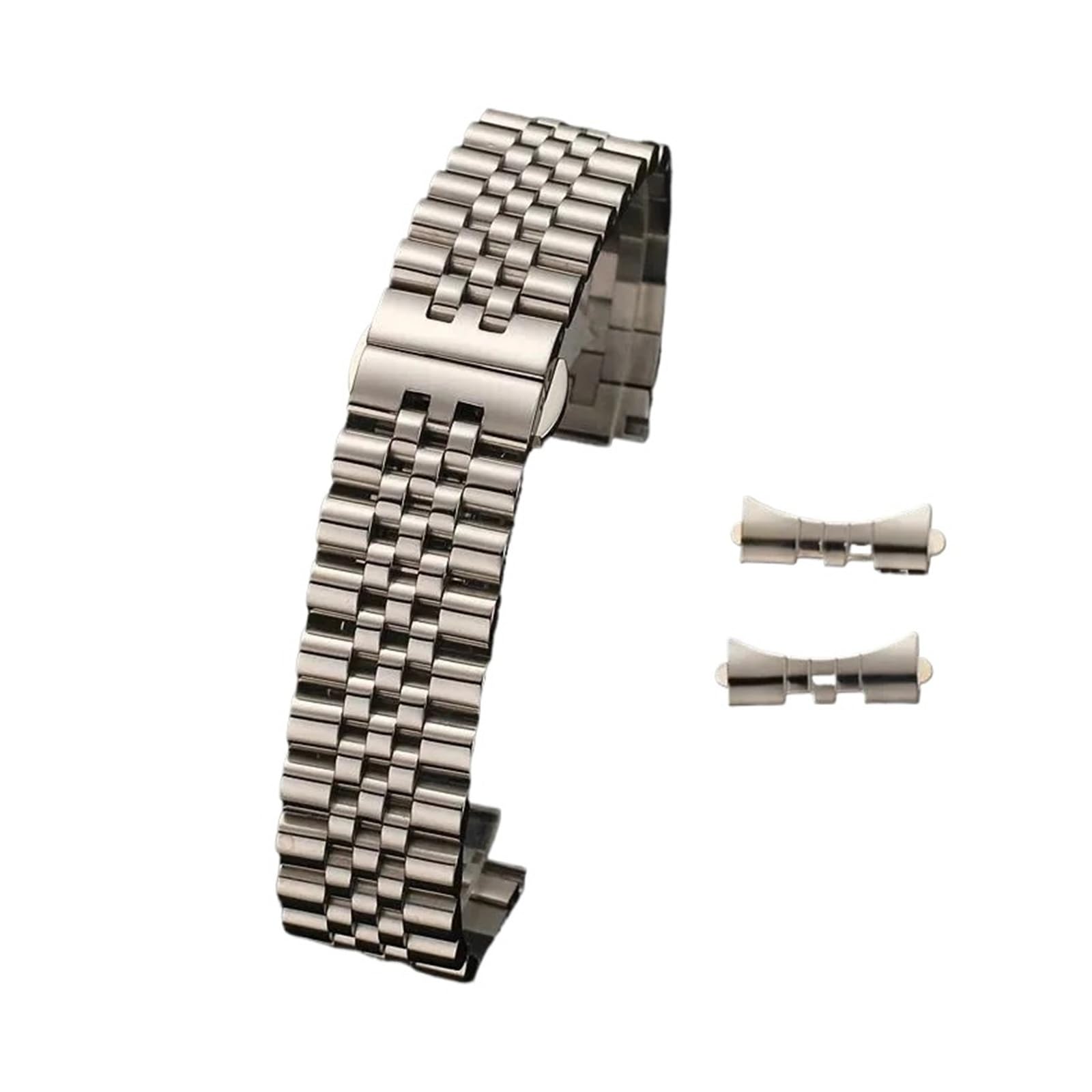 yingyingjia 12 13 14 16 17 18 19 20 21 22mm Solidny Pasek Ze Stali Nierdzewnej Bransoleta Hollow Arc Interfejs Pasek Zegarka