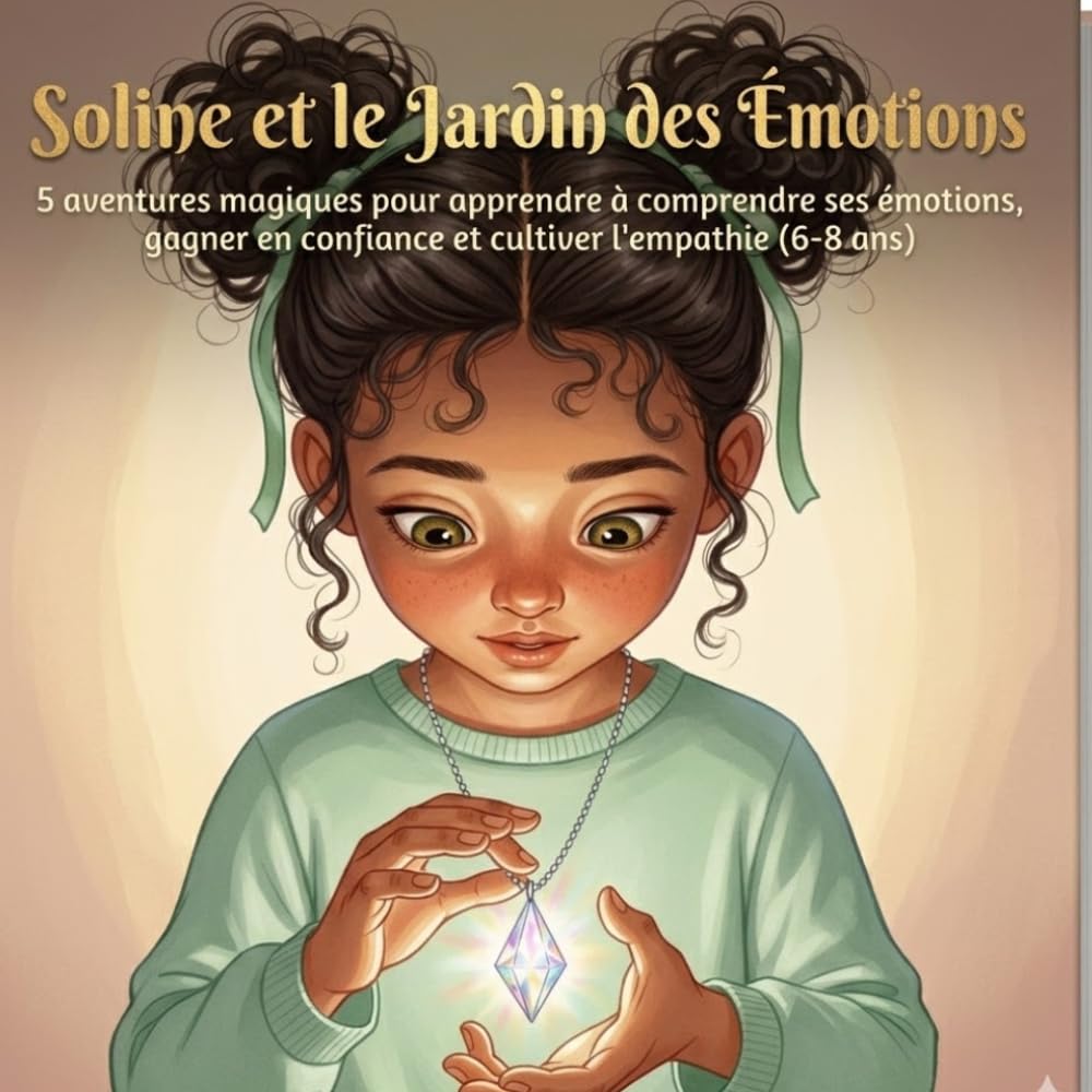 Soline et le Jardin des Émotions: 5 aventures magiques pour apprendre à comprendre ses émotions, gagner en confiance et cultiver l'empathie (6-8 ans).