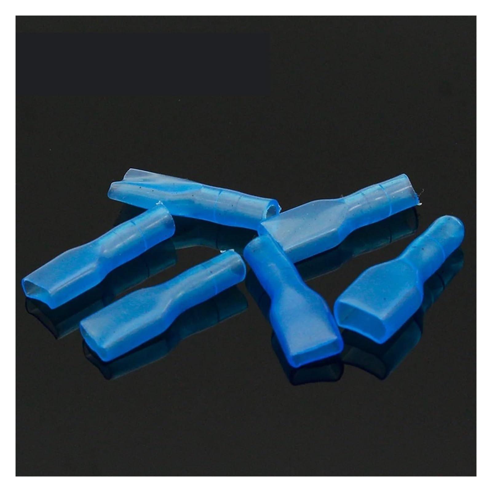 REIUAFWYGV 100pcs, Cover Case for 6.3mm Crimp Terminal Spade Connector
