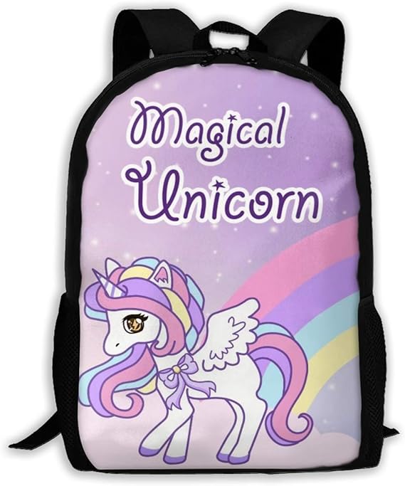 Cute Unicorn Backpacks Casual School Bags Bookbag Amazon.ca Clothing