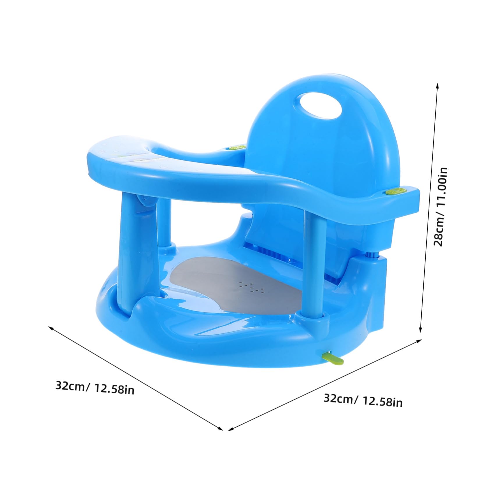 Asiento de Baño Cómodo Asiento de Baño Plegable para Viajes para Recién Nacidos Soporte de Seguridad Fácil de Instalar y Usar