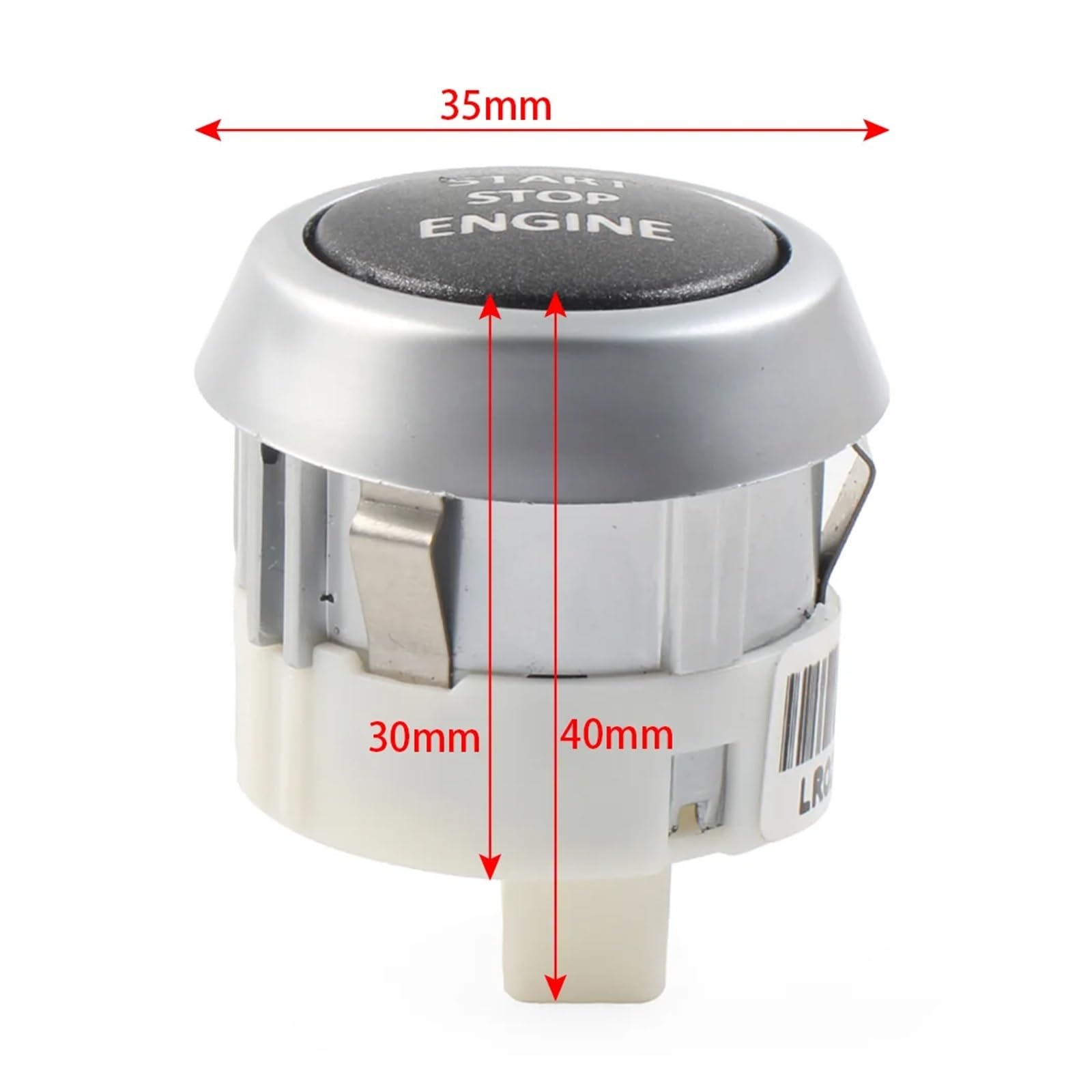 Start Stop Switch Push Button,Fit For LAND ROVER, Freelander 2 2008-2012 osłona przycisku włącznika/wyłącznika silnika samochodu