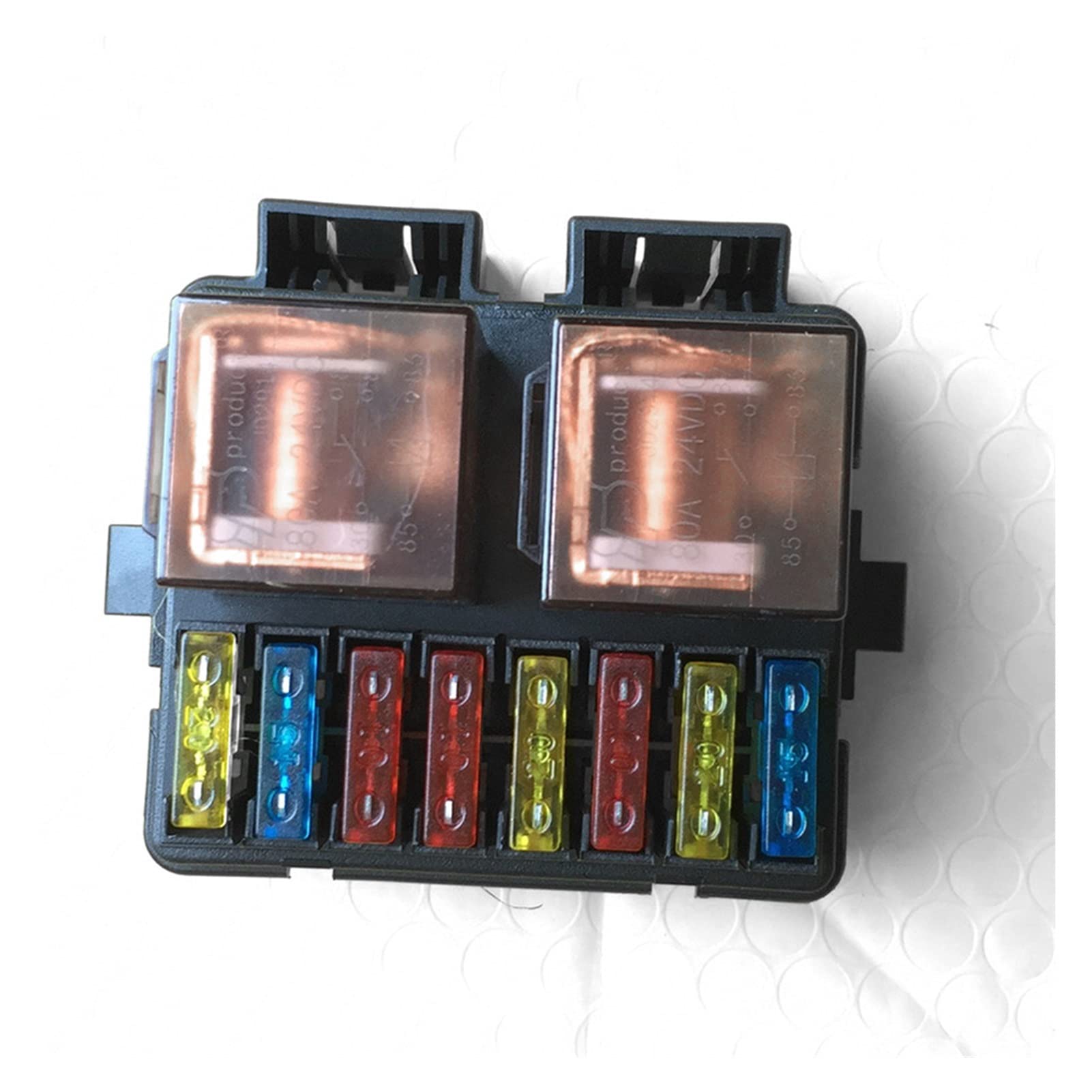 12V 2 Way Circuit Relay Blade Fuse Box Car Boat Auto Automotive Holder Kits fuse