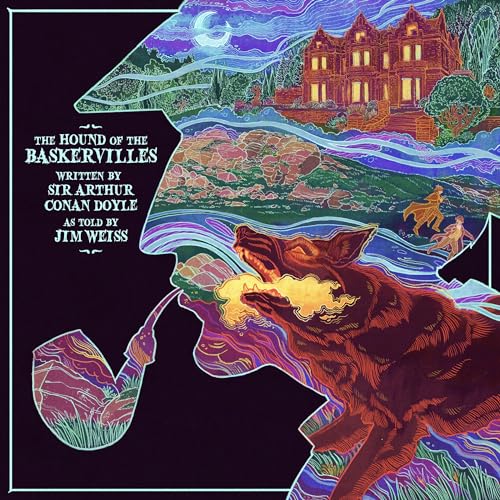 The Hound of the Baskervilles by Sir Arthur Conan Doyle, Jim Weiss episode artwork