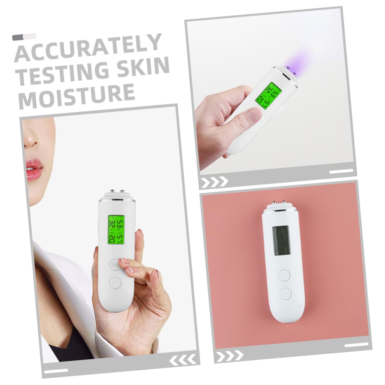 Tester Cutaneo per Idratazione Viso e Mani Lettura Numerica e Grafica