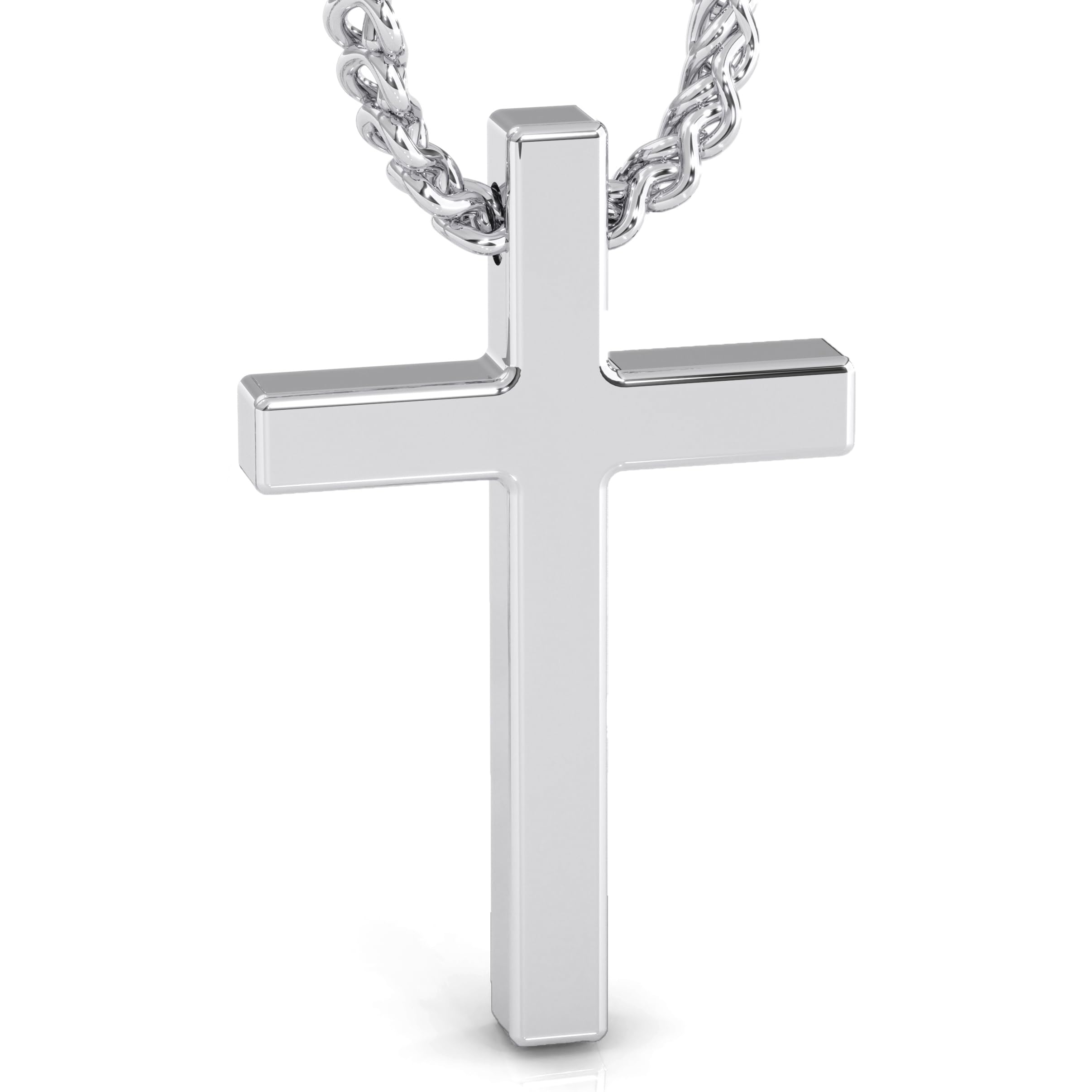 SERASAR Premium Halskette Herren [Lord] | Rostfreier 316L Chirurgenstahl | Wasserfest | Stabile Kette | Sicherer Verschluss | Drei Farben | Inklusive Schmuckschachtel