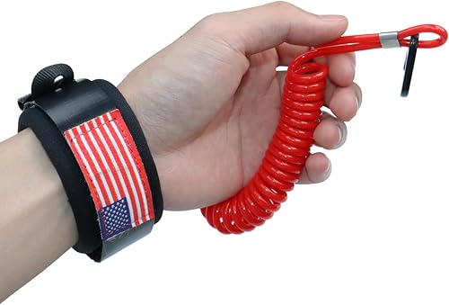 Miniatura 8 de Correa de muñeca para interruptor de muerte para motos acuáticas marinos, repuesto 6E9-82575-00 para Yamaha fuera de borda Mercury Tohatsu Honda