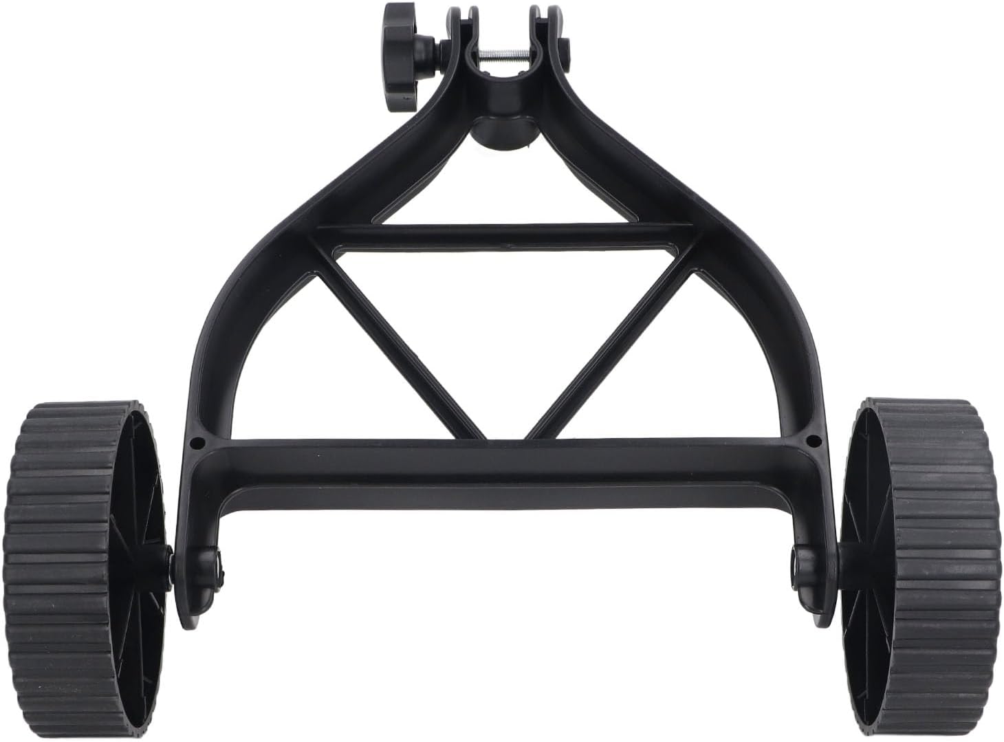 Lithium Mower Support Wheel, Height Adjustable Universal String Trimmer Wheel Attachment, 23 to 28mm Pipes Lawn Mower Auxiliary Wheel for Push Weed Trimmer Grass Cutter