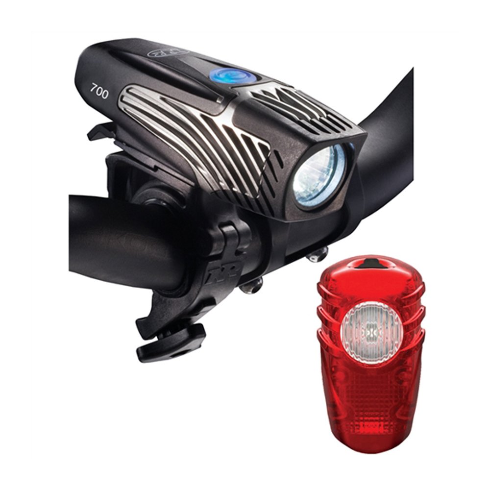 NiteRider Lumina 700 and Solas Combo USB Rechargeable Bike Lights