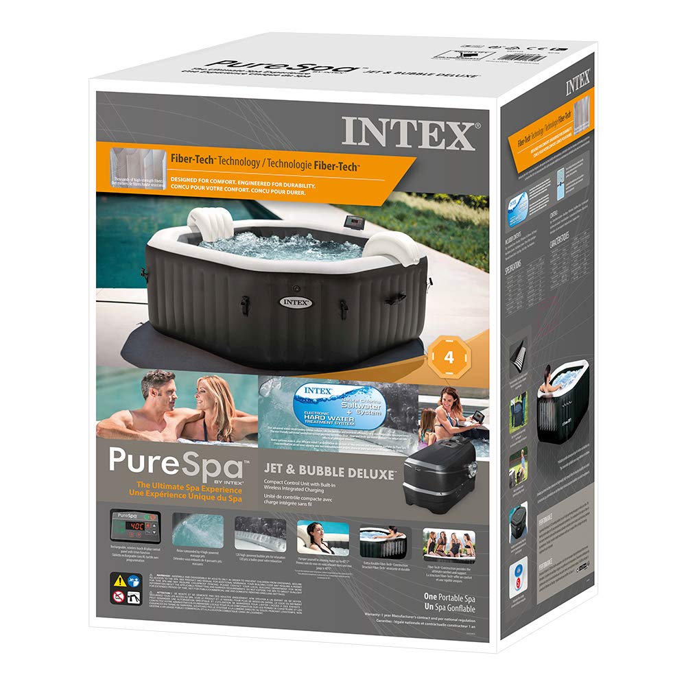 Intex Pure Spa Carbone 4 Places 28458EX