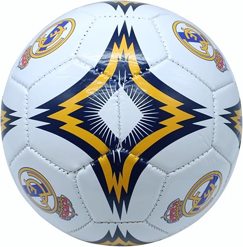 Miniatura 2 de Icon Sports Balón de fútbol del Real Madrid con licencia oficial (talla 2)