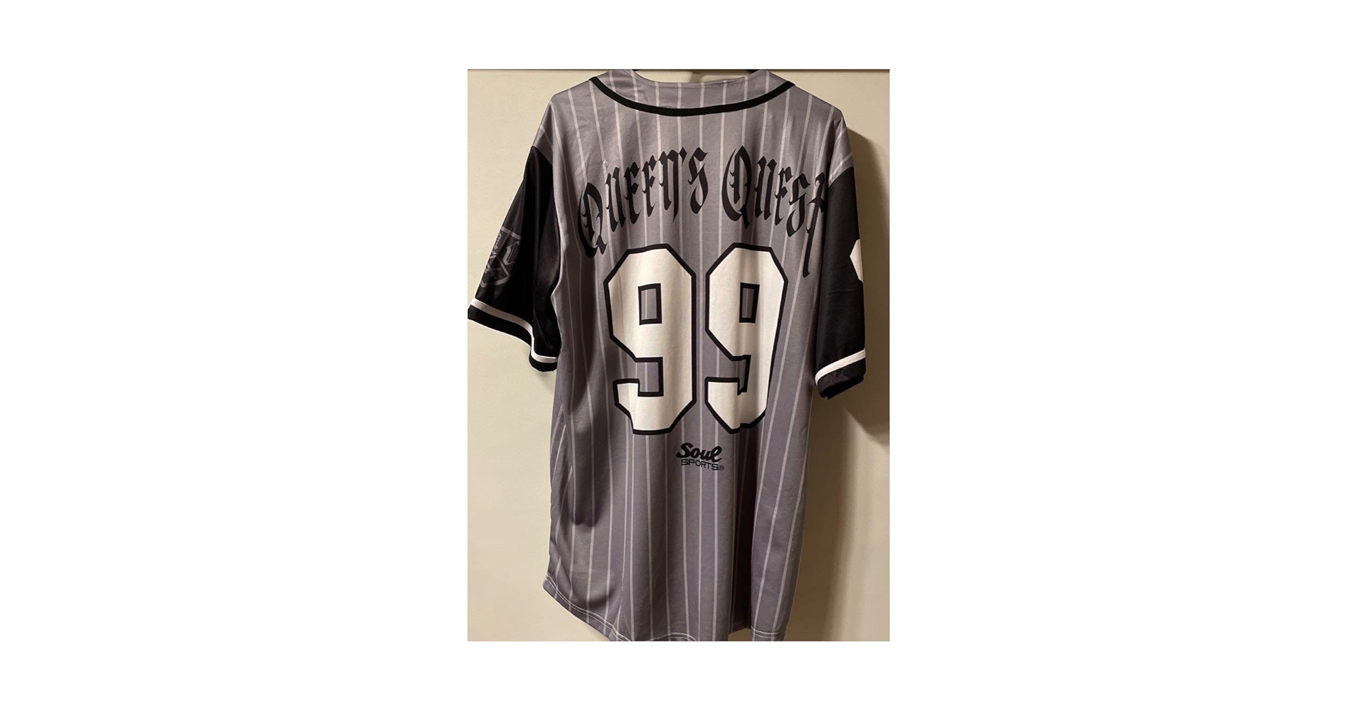 女子プロレス　スターダム　QQ クイーンズクエスト　ベースボールTシャツ　上谷 女子プロレス スターダム QQ クイーンズクエスト ベースボールT