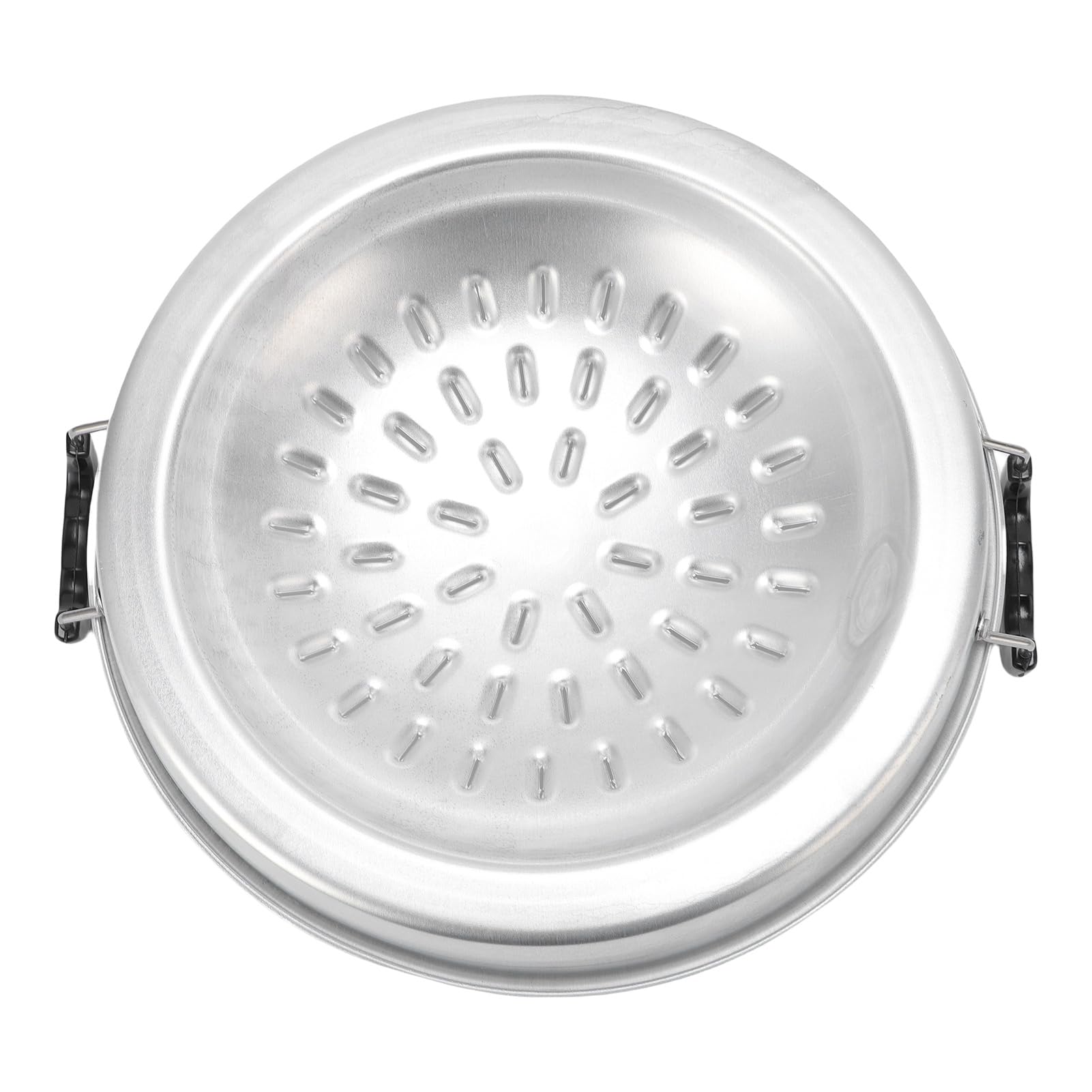 Grill Hot Pot Thai BBQ Grill Pan 2 in 1 Non Stick Aluminum Hot Pot Grill Charcoal Pan for Indoor Outdoor with Gas Stove Canister Gas Stove or Charcoal Grill (35cm/13.78in Original Color)