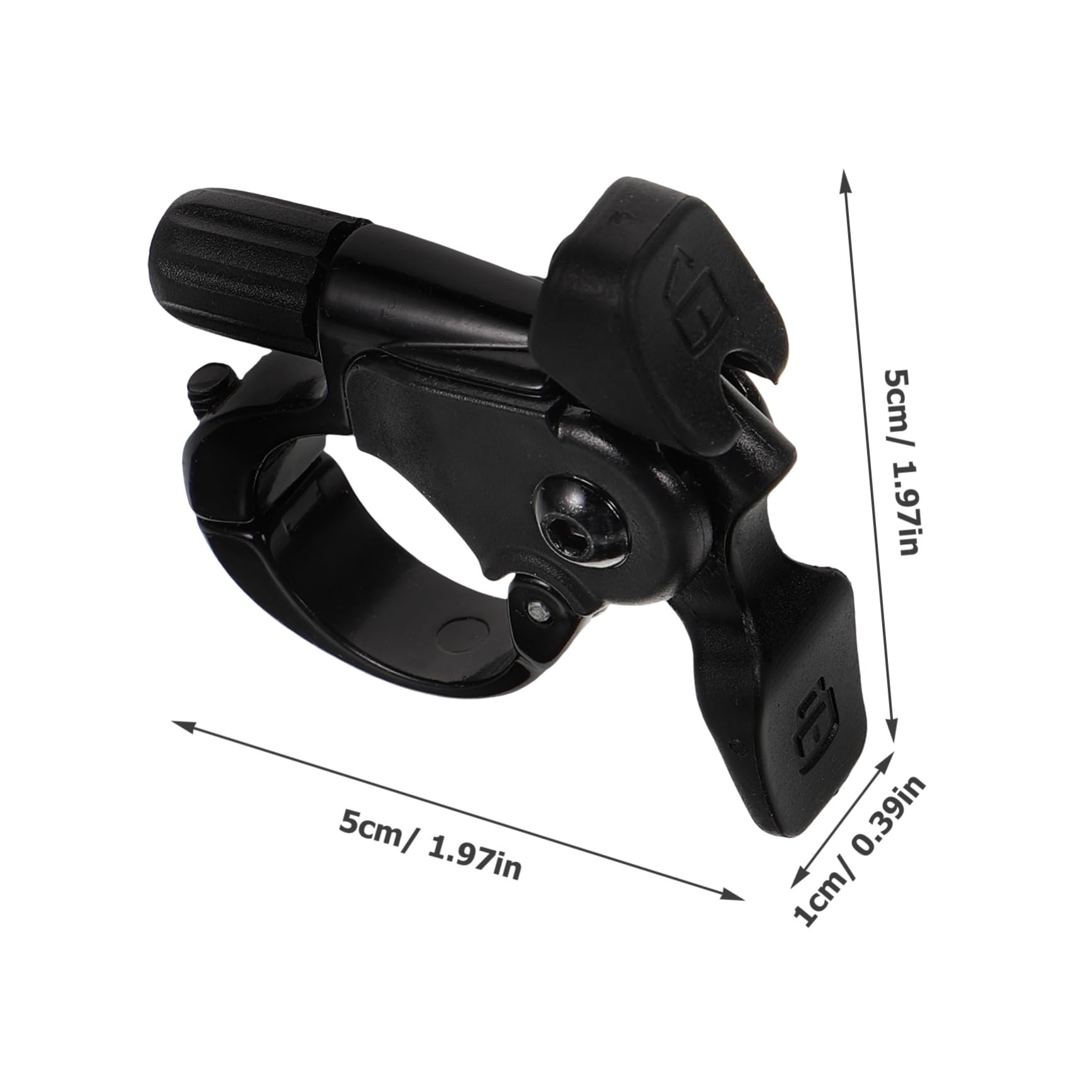 KICHOUSE Mountain Bike Remote Lockout Lever Lockout Lever Bike Wire Lock Aluminum Alloy Bicycle Parts