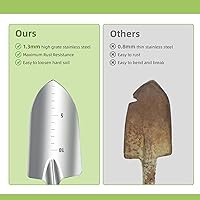 Vista 5 de Gardening Tools 12-Piece, Durable Heavy Duty Garden Tool Set Stainless Steel, Garden Hand Tools with Tote Bag, Non Slip Handles, Gardening Ideal