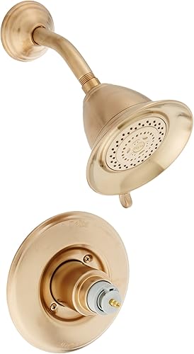Delta Faucet T14255-CZLHP 14 Series Less Handle Victorian Monitor Shower Trim, Champagne Bronze