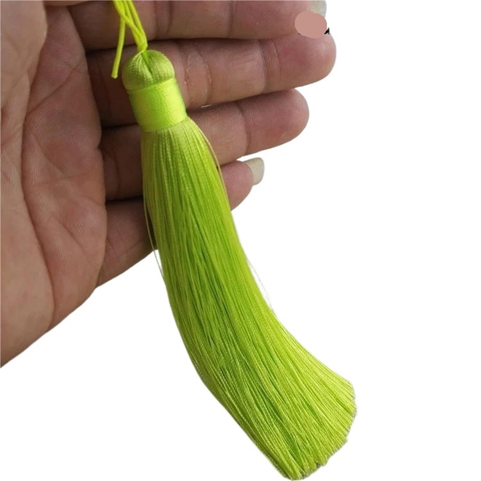 Silk Tassel Craft Decor, Silk Tassel Multicolor(Fruit Green 12cm)