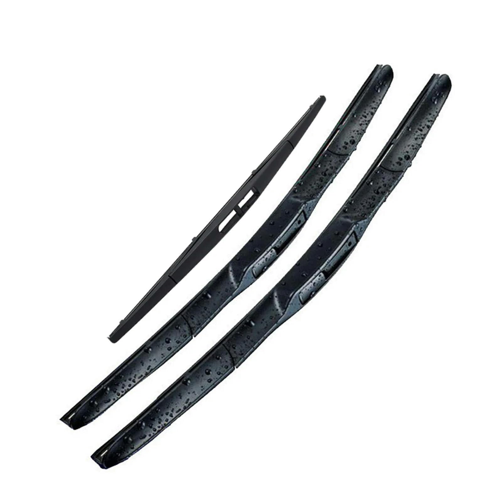 Reemplazo de limpiaparabrisas para automóvil para Mitsubishi Pajero Montero Shogun Sport 15-22 Escobillas limpiaparabrisas de Repuesto para automóvil con Parte Trasera 22"+18"+10"