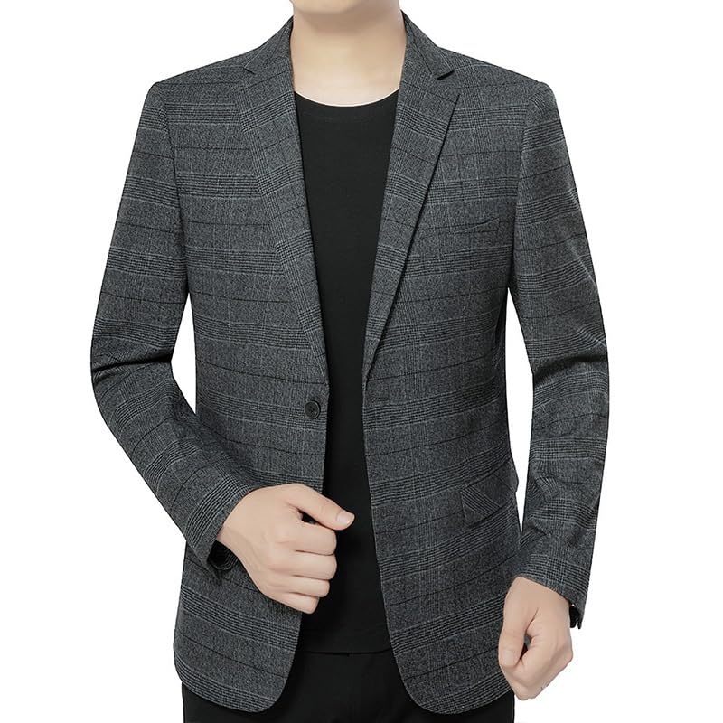 Casual Blazers Casual Blazers for Men Lightweight Two Button Suit Jacket Performance Sport Coat Western Sport Coats