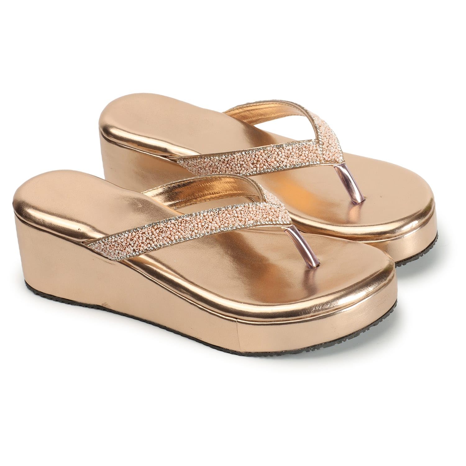 H.M. Flat Sandal Slipper For womens and girls 8001 gold38 (B0CNM5D8KG) Amazon Price History, Amazon Price Tracker