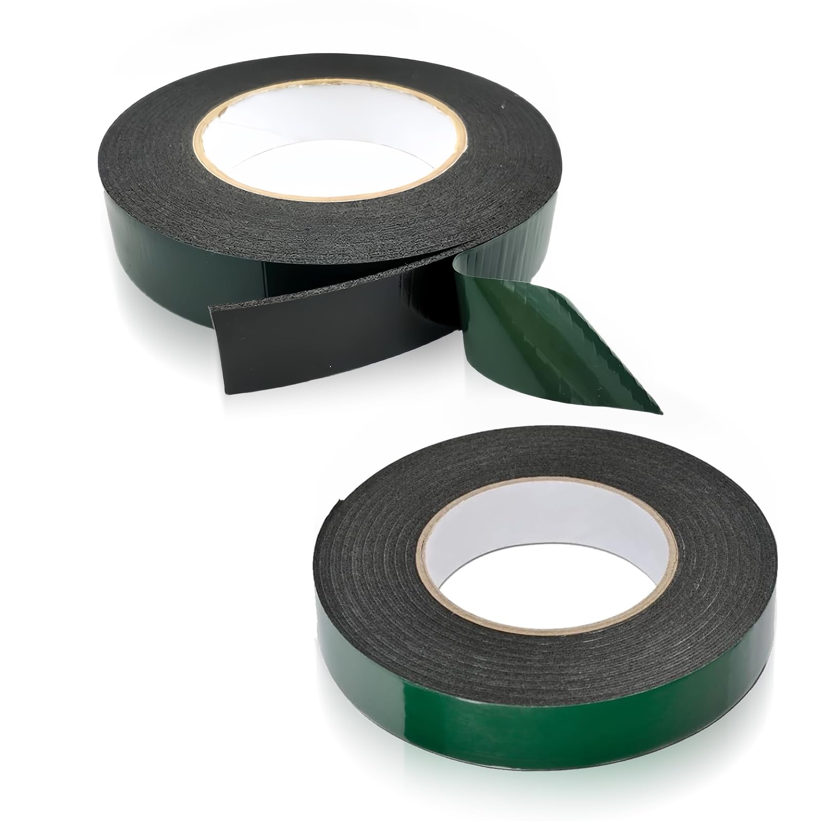 JDNOL 2 Rolls 20m(10mm) Waterproof Double Sided Foam Tape for Number Plates