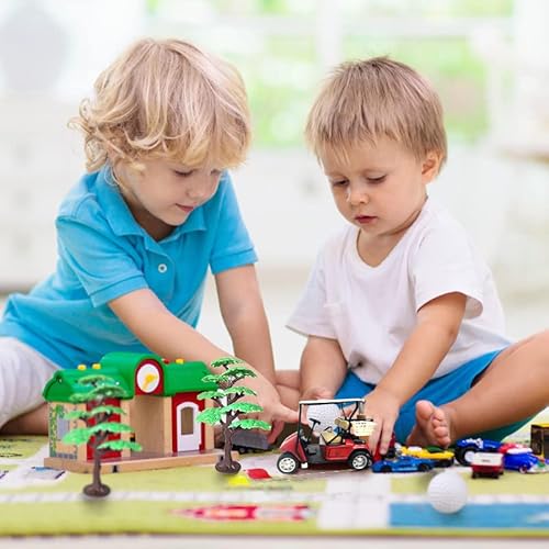 35 Pcs Golf Cake Topper Set Includes Golf Cupcake Toppers Mini Golf Cart Decorations Flag Golf Ball Tree For Men Dad Boyfriend Golfer Golf Cake Decorations Golf Birthday Party Decorations #TOP6