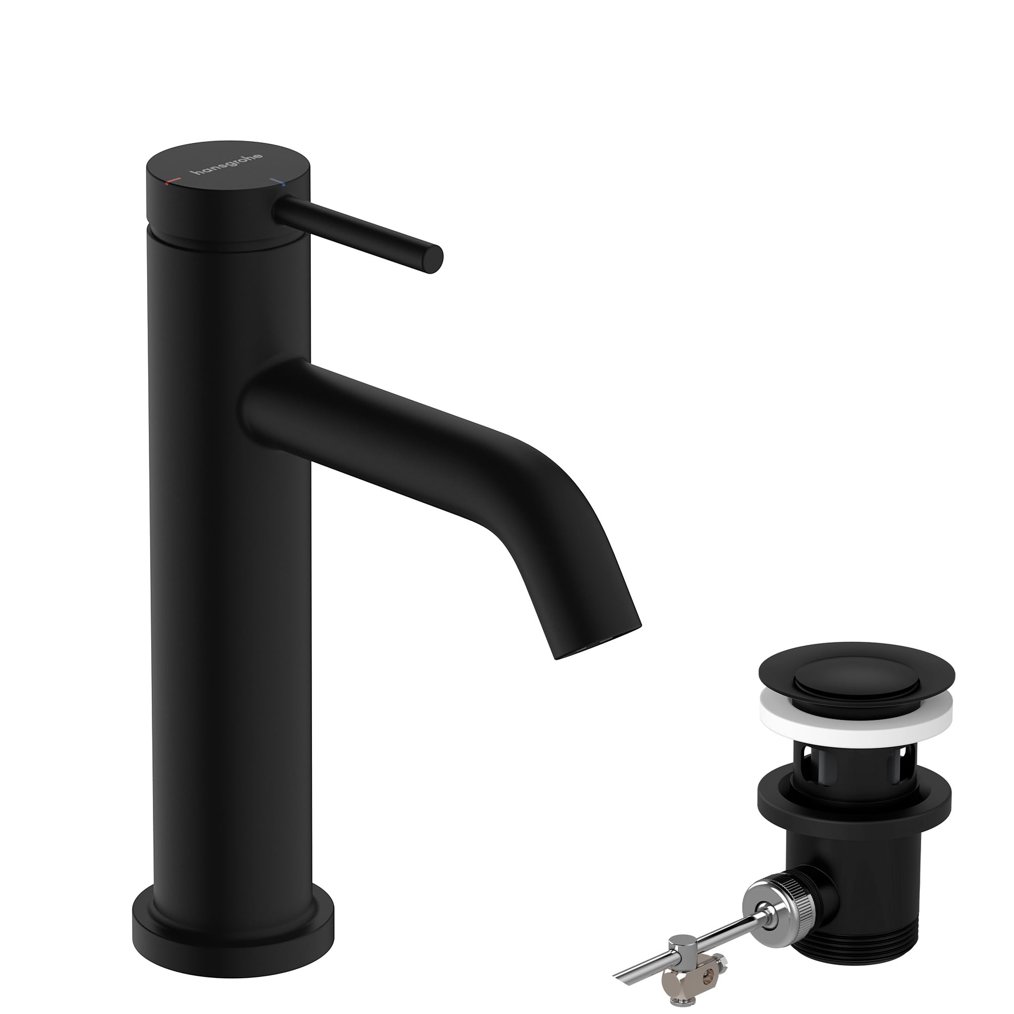 Hansgrohe Rebris S - Mitigeur de lavabo avec vidage, CoolStart, EcoSmart, chrome 72588000
