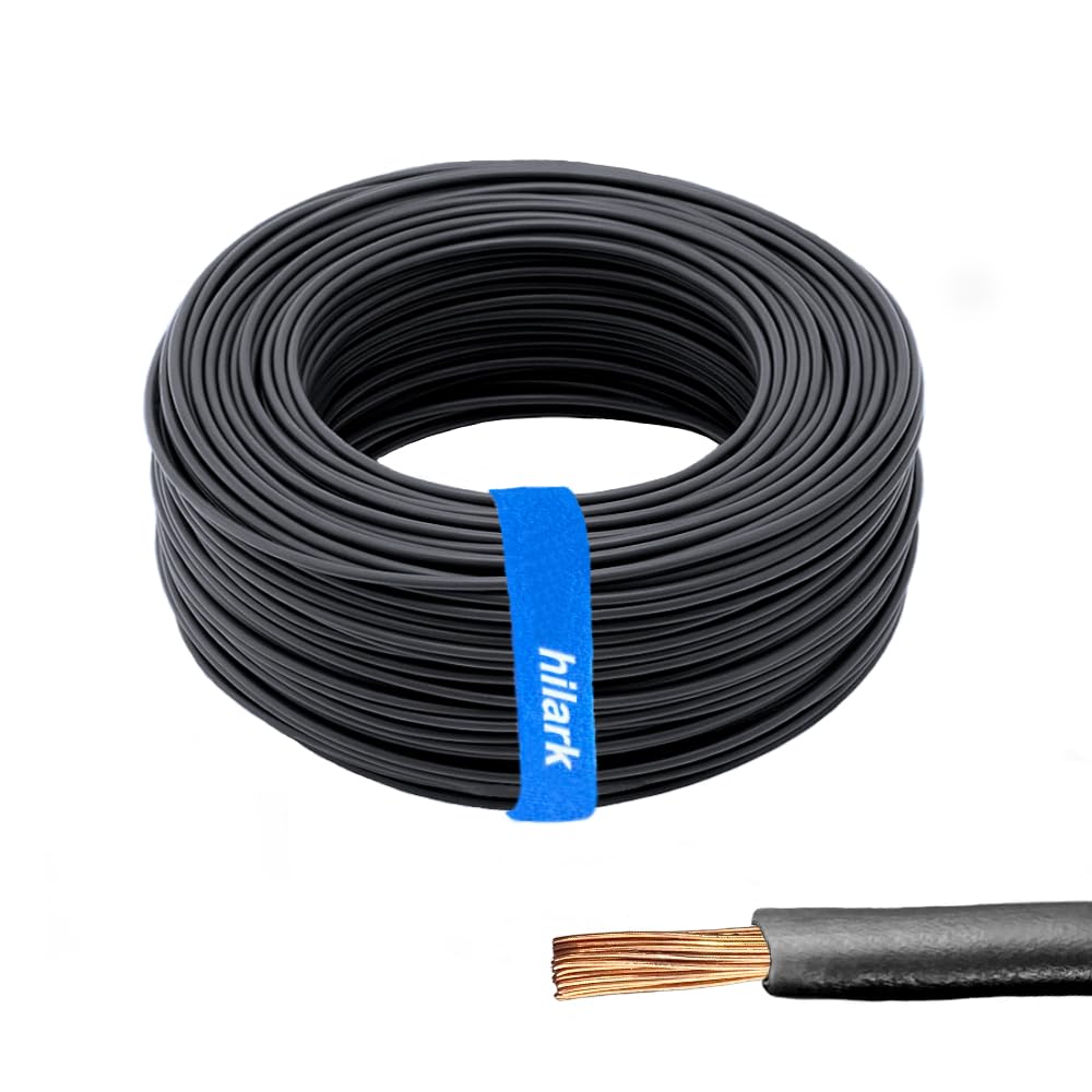 Hilark Cable Tech LEITUNG H07V-K 1,5mm2 SCHWARZ 100m