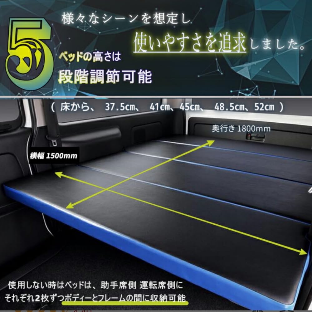 Amazon.co.jp: LinksFactory ハイエース 200 標準 S-GL ベッドキット