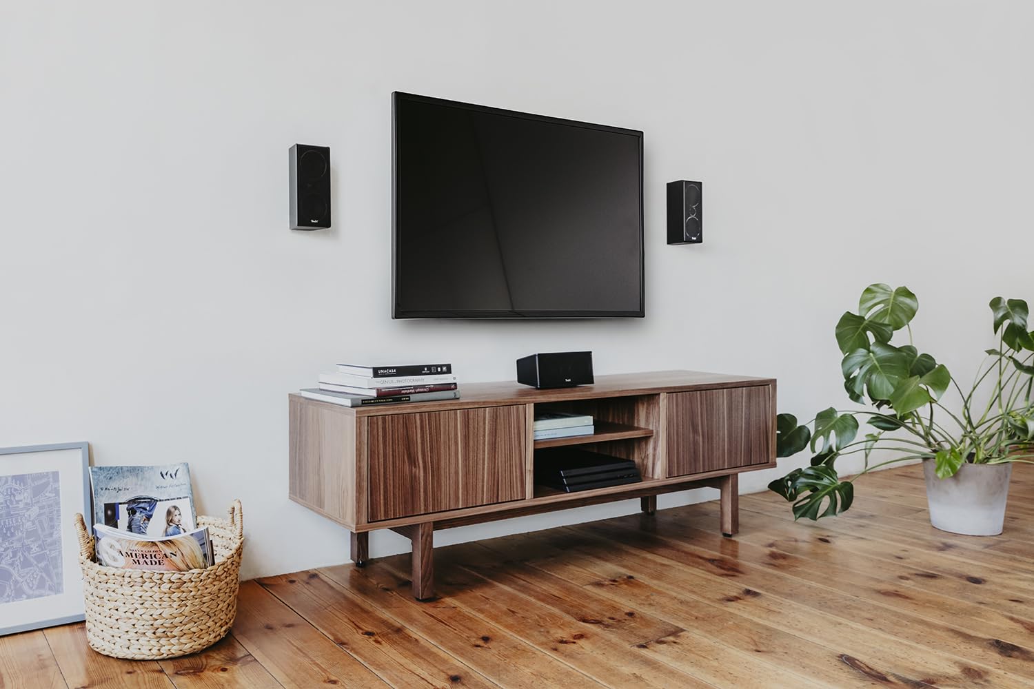 Teufel CONSONO 35 MK3 5.1 Set - Heimkino mit Micro-HiFi-Satelliten, Höhe Sprachverständlichkeit, Starker Subwoofer(optional kabellos) - Schwarz