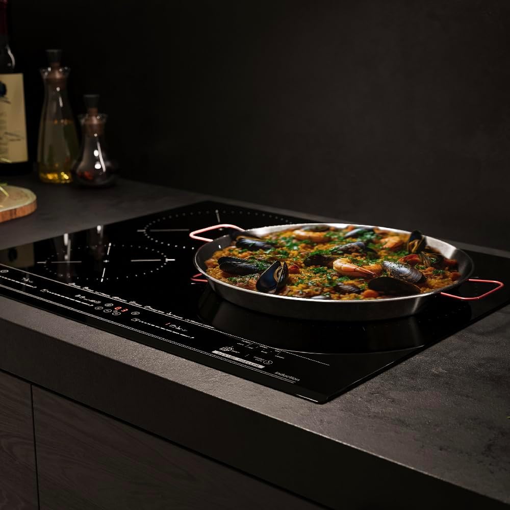 Teka Induction Hob with Paella Cooking Side View