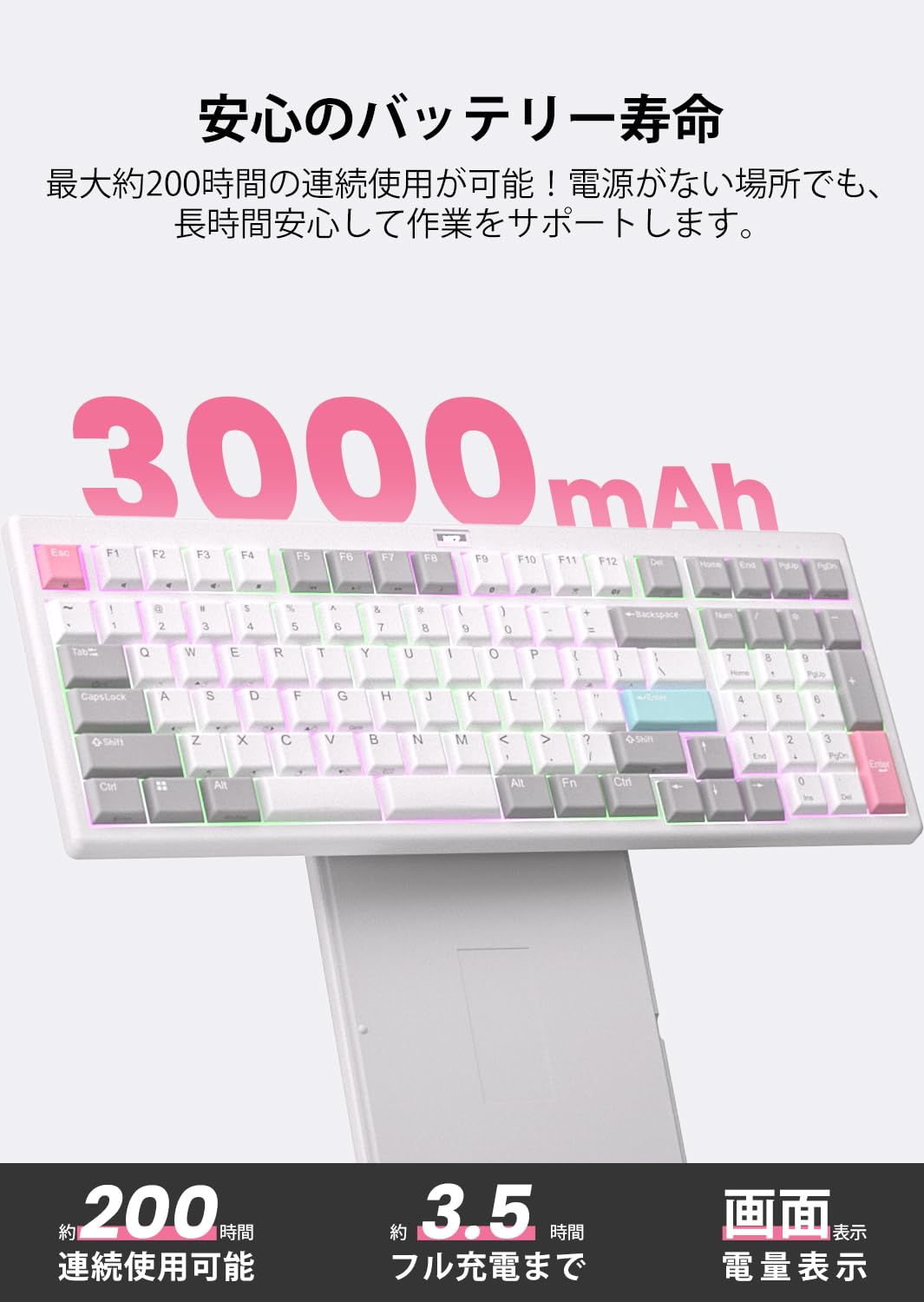 Amazon | NiZ キーボード 【L99】 超薄型静電容量無接点方式
