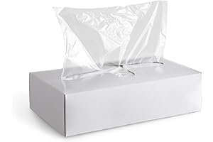 APQ Premium Crystal Clear Deli Plastic Sheets (8'' x 10.75'') - 1000 Count