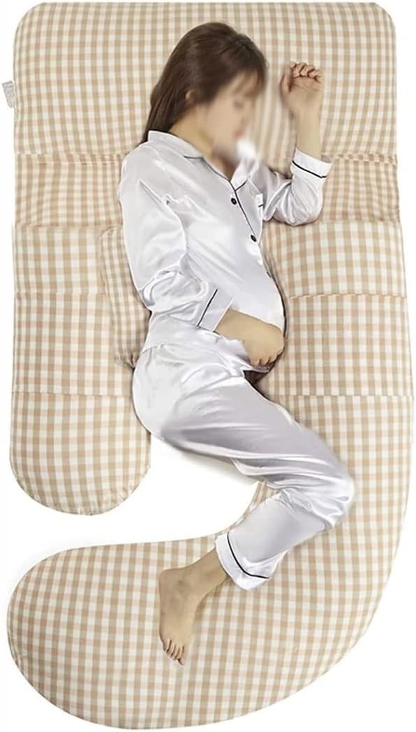 TOEWOE Pregnancy Pillow for Sleeping, U Shaped Pregnancy Pillow, Maternity Full Body Pillow for Back, Legs and Belly Support, Sleeping Pillow for Pregnant Women (Color : A)