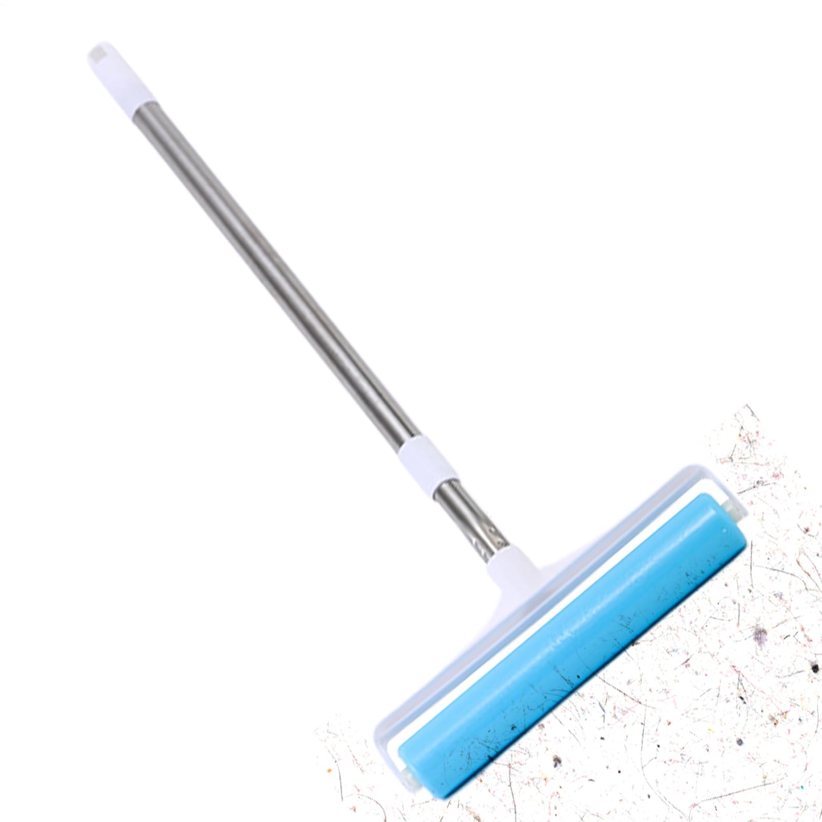 粘着ローラー、大型糸くずローラー 犬用毛リムーバー - 再利用可能なクリーニング用品 カーペット/衣類/ベッド/ファブリック/ランドリー家具/ソファ/床/車、ペット用のクリーナーブラシ