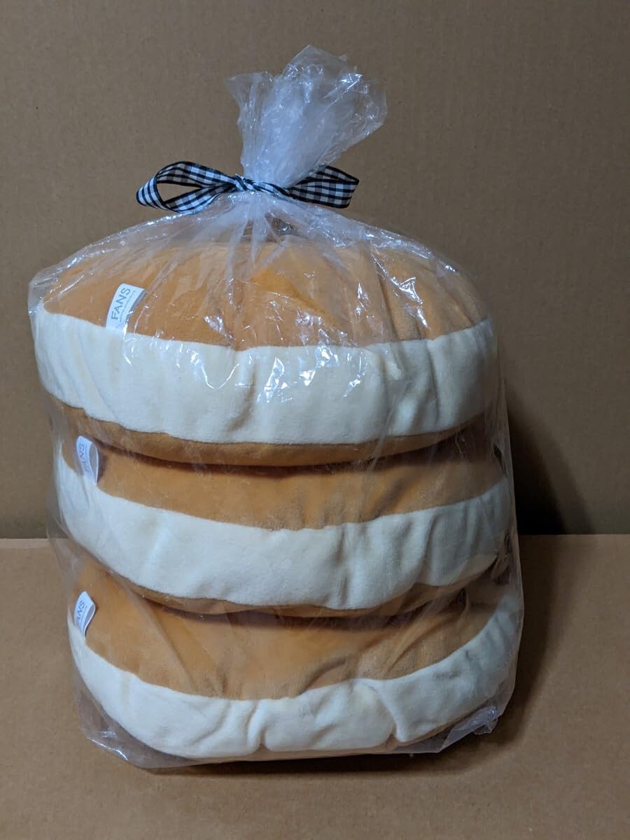パンケーキ型ぬいぐるみ*4 パンケーキ型ぬいぐるみ*4 パンケーキ型