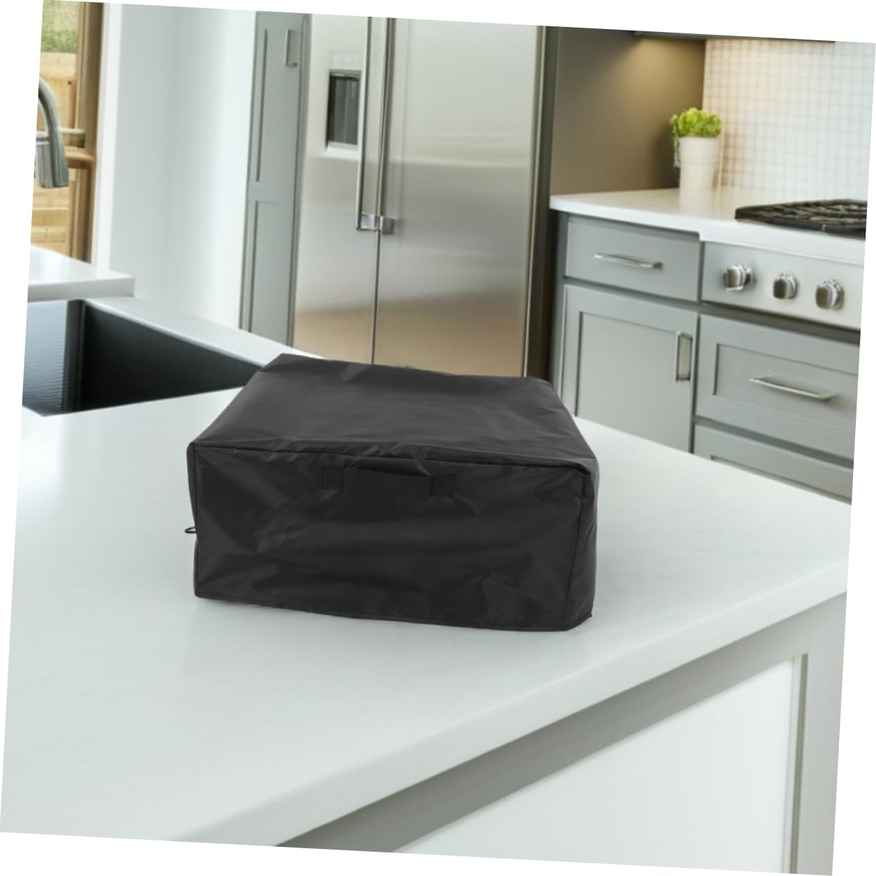 Cubierta Horno para Pizza Negro de Portátil 420d Oxford