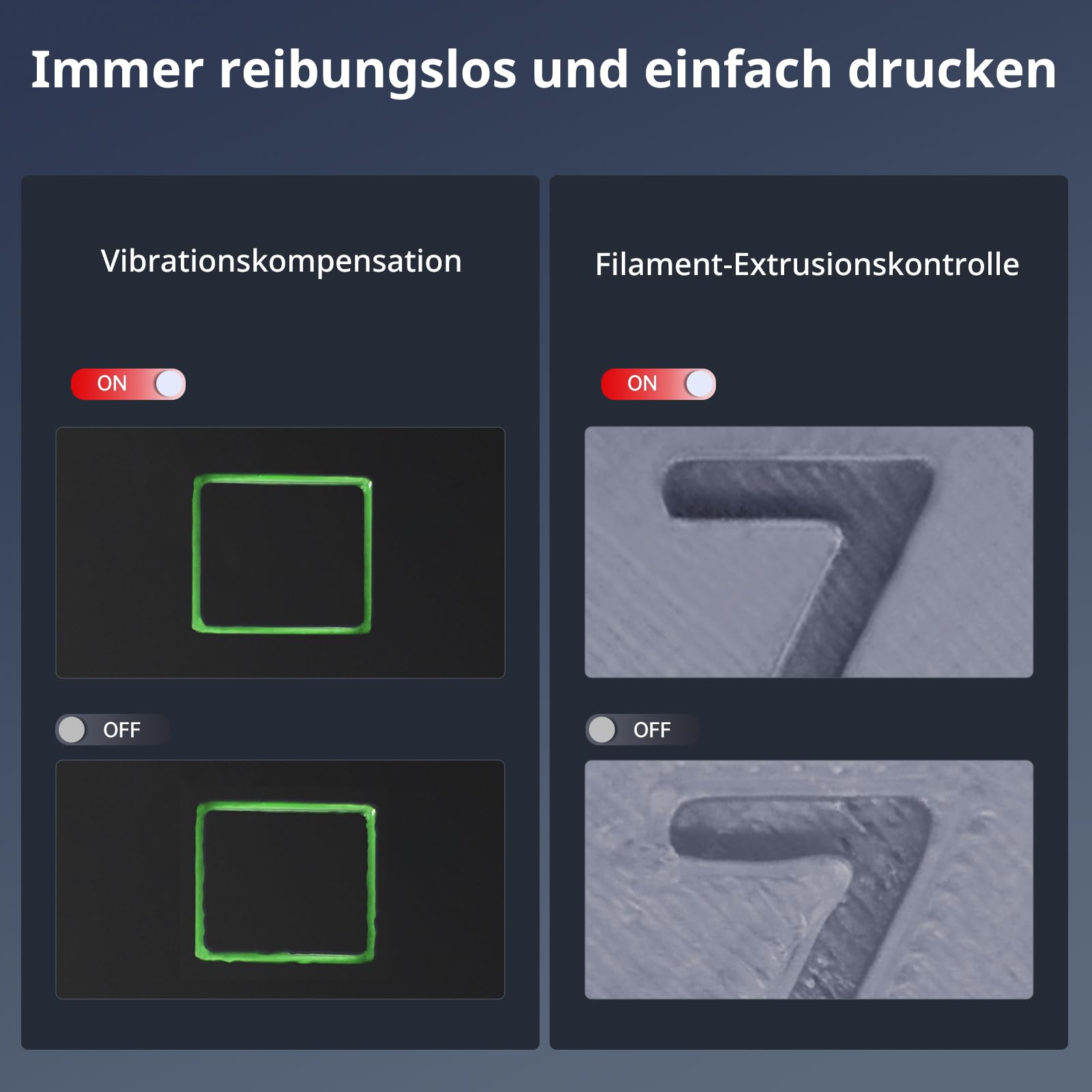 Anycubic Kobra 3 Combo 3D-Drucker, Mehrfarbendruck in 4 Farben, 600 mm/s hohe Geschwindigkeit, Trocknen von Filament während des Drucks, Auto Fortsetzung Druck, Größe 250 x 250 x 260 mm