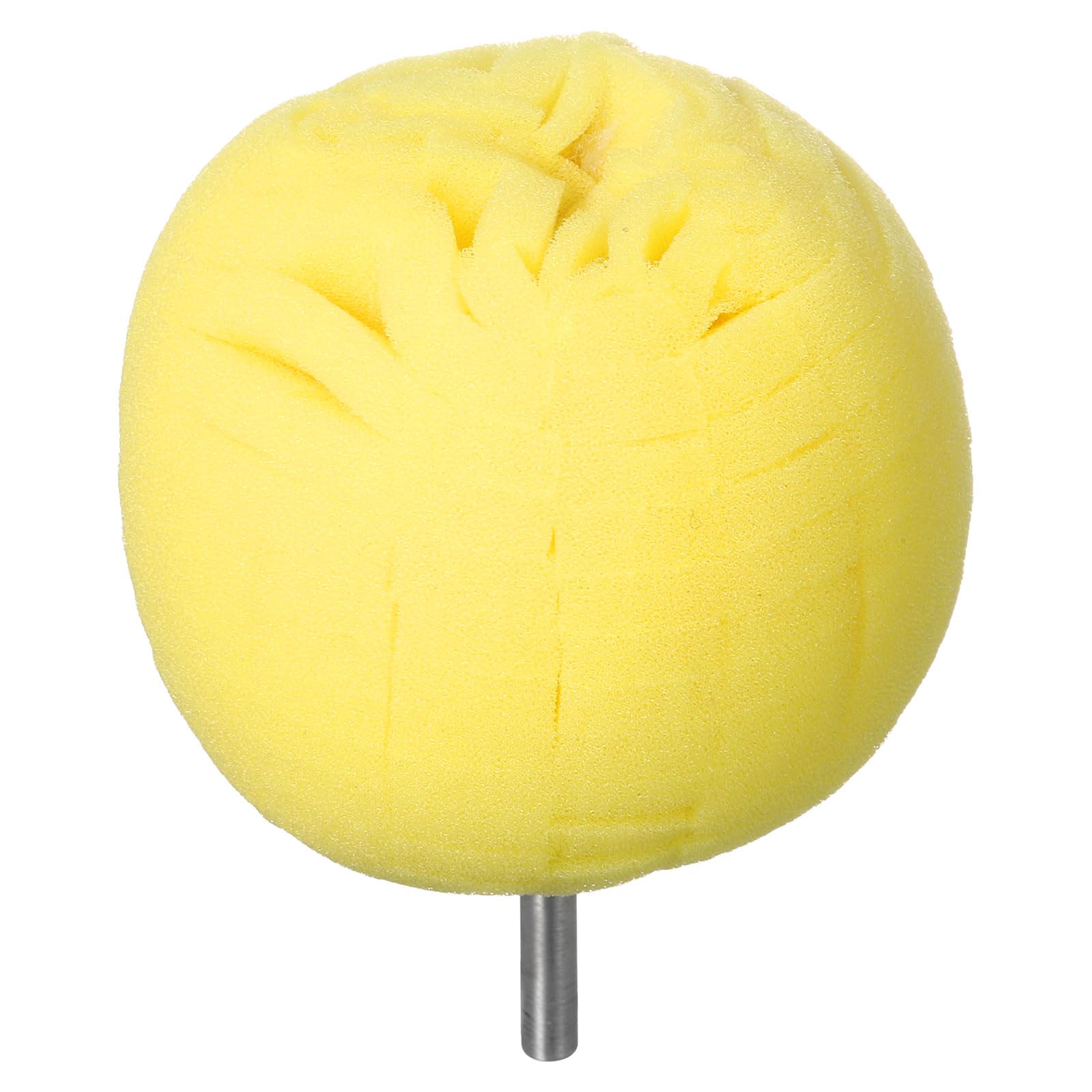 HARFINGTON Ball Buffing Polishing Pads 3 Inch Heavy Cut Sponge Car Wheel Polishers Detail Polisher Tool with 1/4