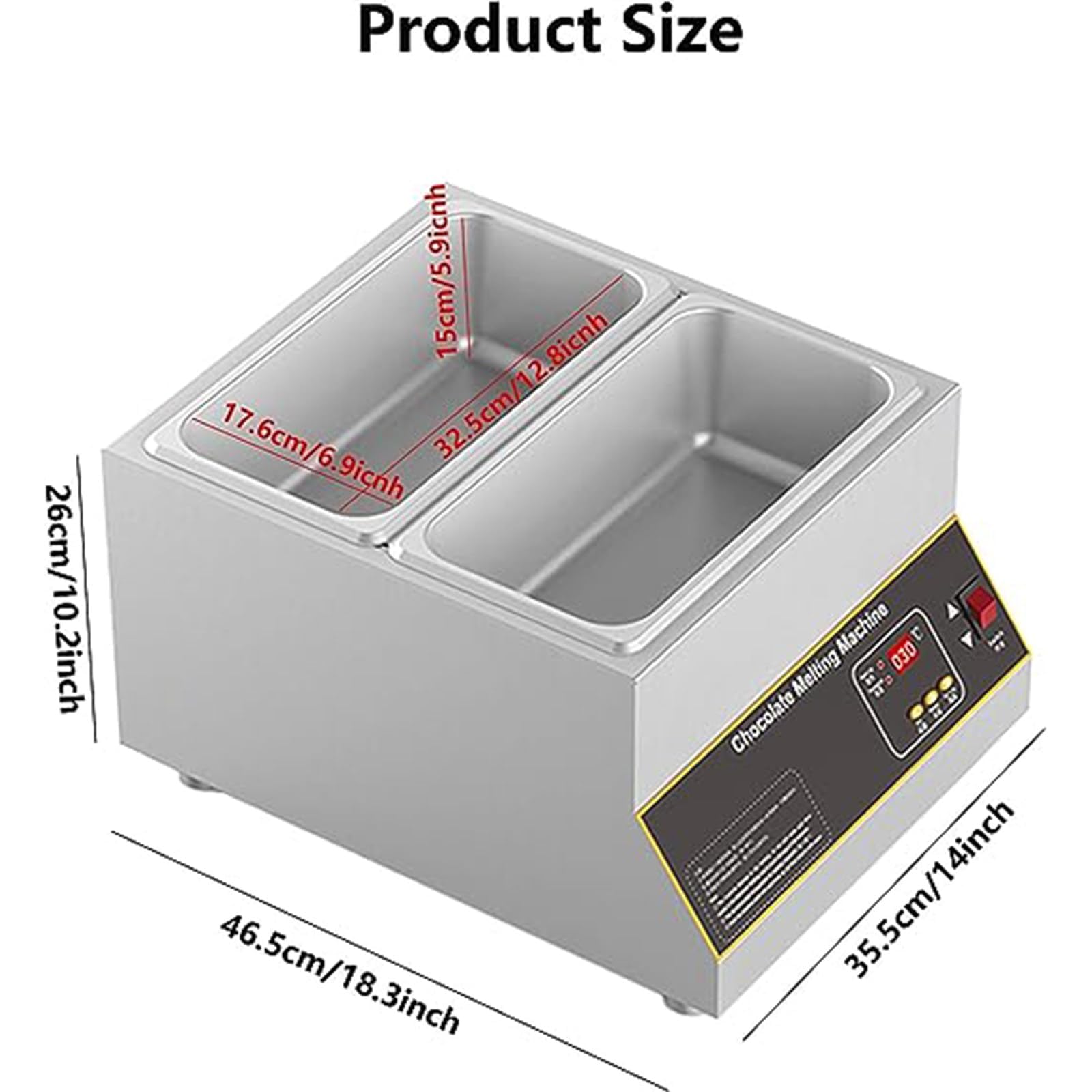 Pot De Fusion De Chocolat Machine De Trempe De Chocolat Professionnelle Pot De Fusion De Chocolat Commercial Machine De Fusion De Chocolat Fondoir/Chauffage De Chocolat électrique