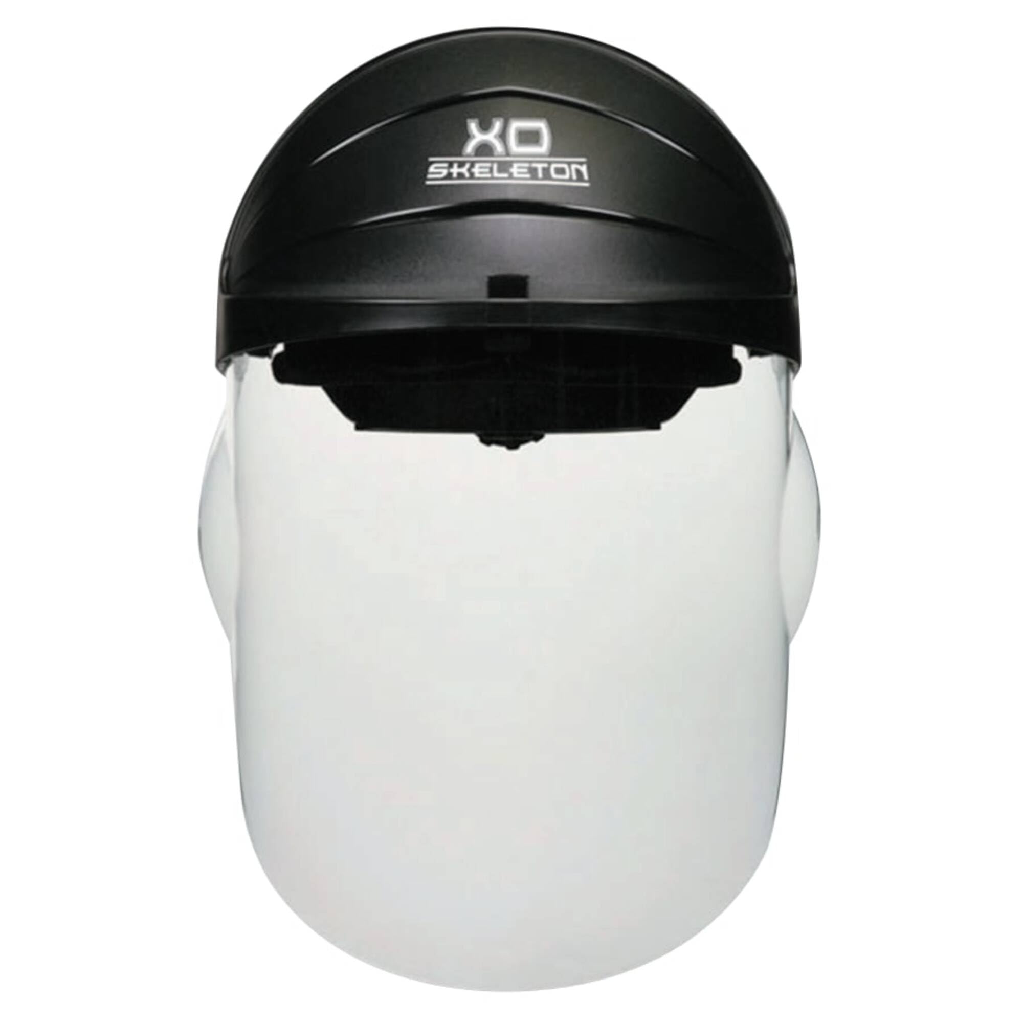 MCR Safety 104 XO Skeleton Nylon Ratchet Headgear with Clear