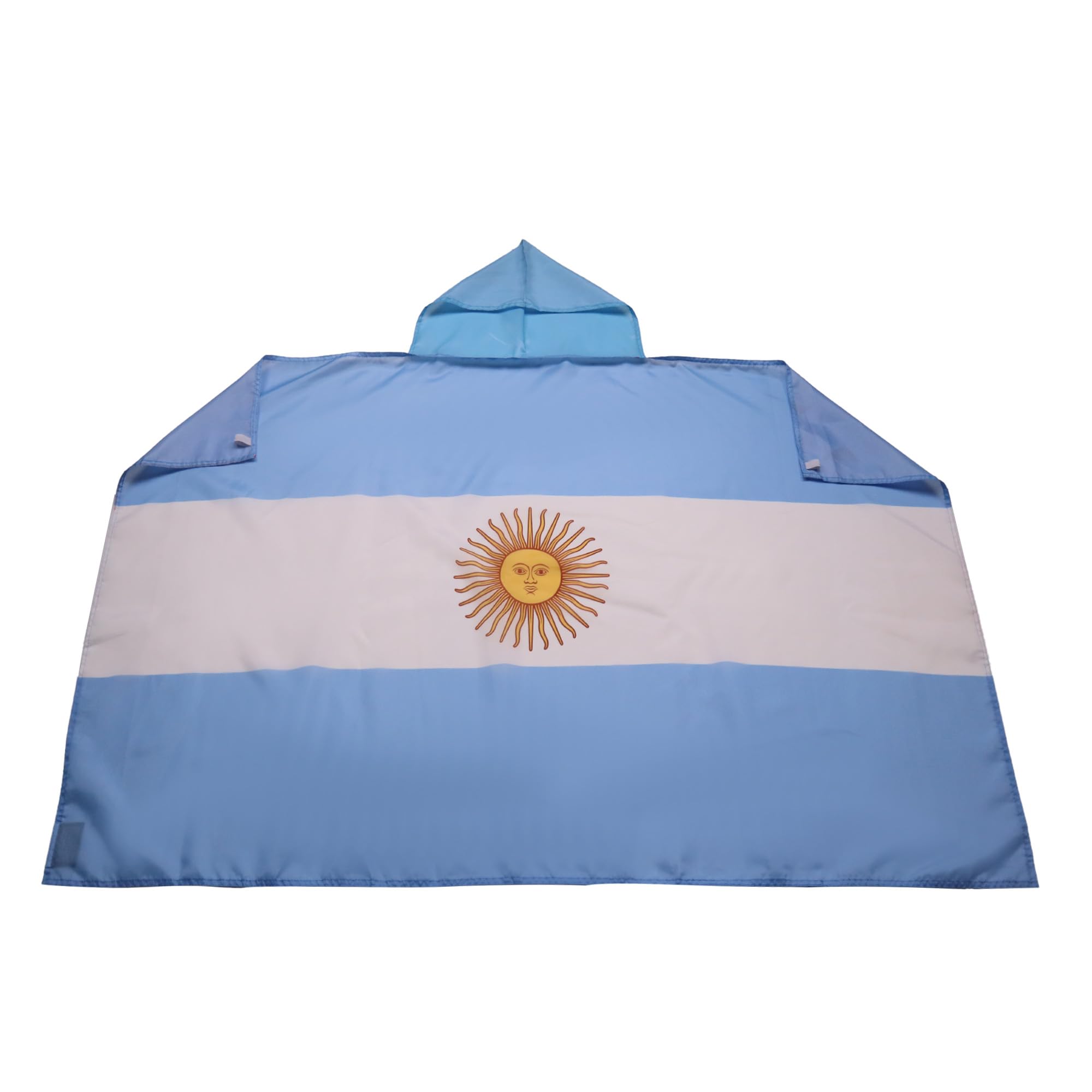 AZ FLAG - Argentina Body Flag - 3x5 Ft - Argentine Cap Flag - 100% Polyester with Inegrated Sleeves and Hood - Vivid Colors - 3' x 5' Feet - 150x90 Cm