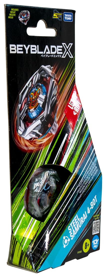 Takara Tomy Beyblade X Steel Samurai 4-80T Booster Pack Set