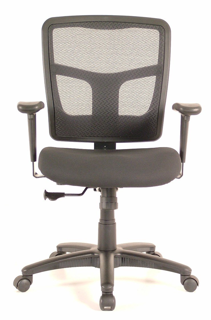 CoolMesh Synchro-Tilt Mid-Back Ergonomic Task Chair with Arms