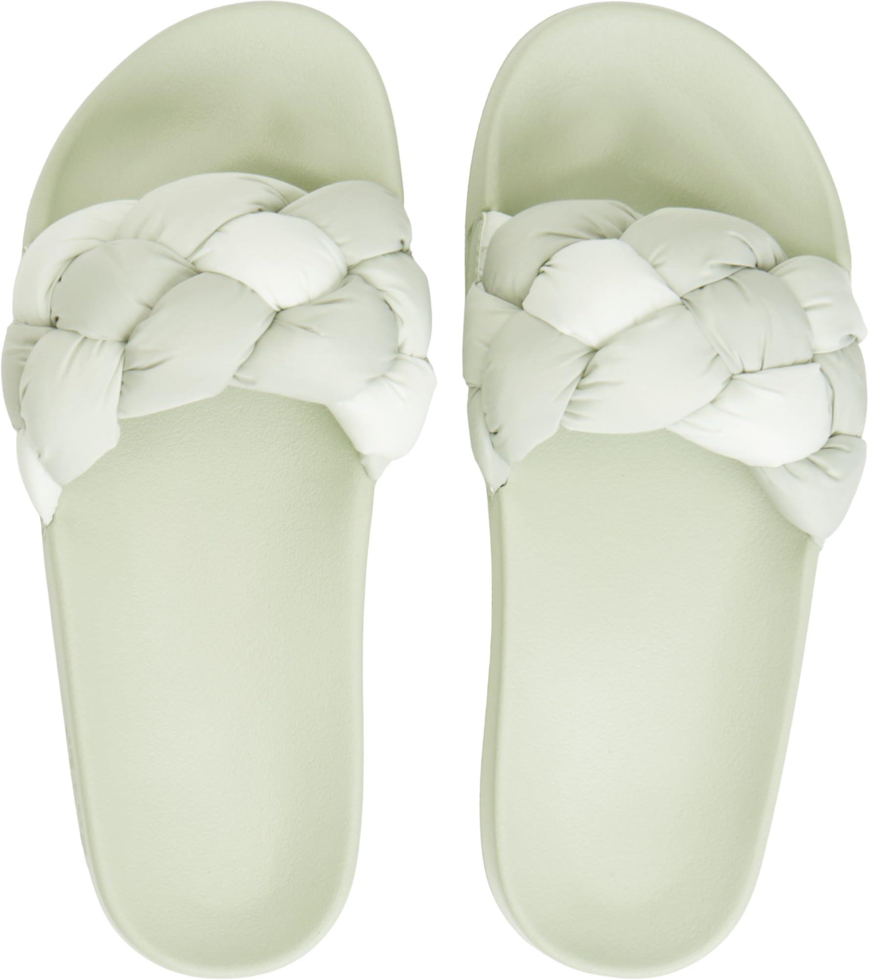 Tommy Jeans Donna Scarpe da Mare Braided Slides con Fascetta Intrecciata, Verde (Misty Sage Gradient), 35