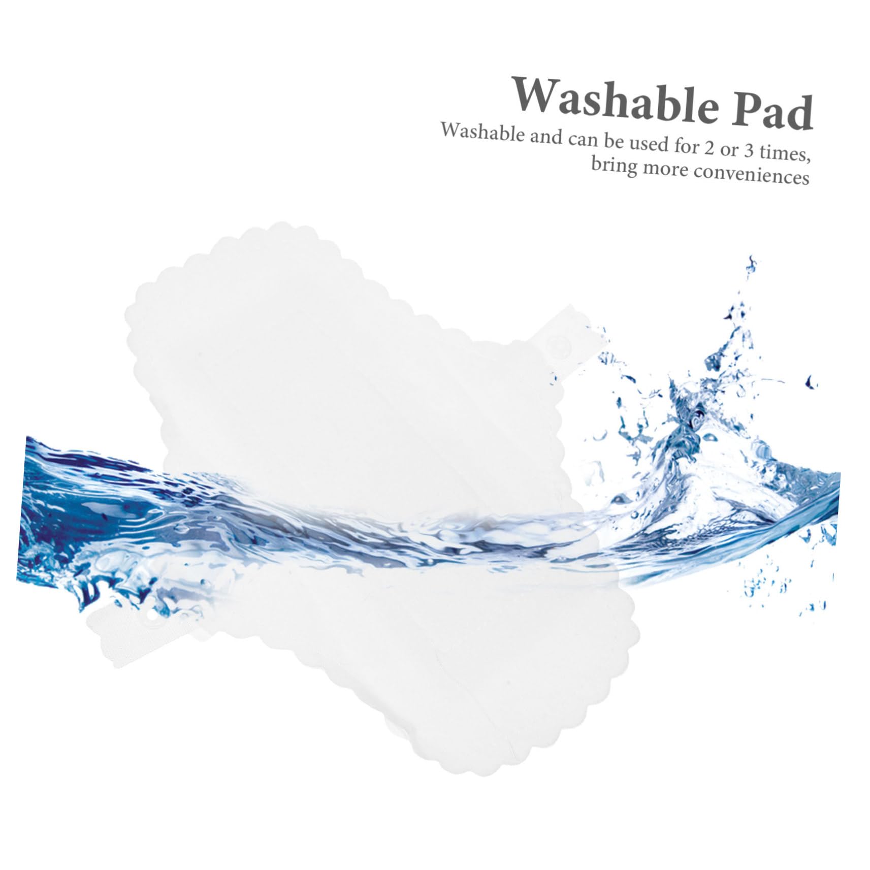 3er-set S-pads Auslaufsichere Menstruationspads Aus Baumwolle Wiederverwendbar Waschbar Für Den Täglichen Gebrauch Im Freien Und Beim Sport 10 Stück X 3