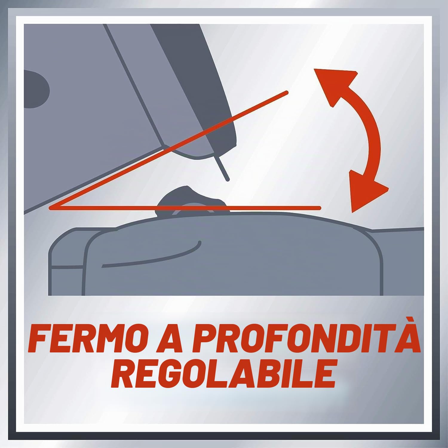 Einhell GC-CS 85 E Affilacatene Elettrico Disco Abrasivo 108x23x3,2 Mm, Rosso