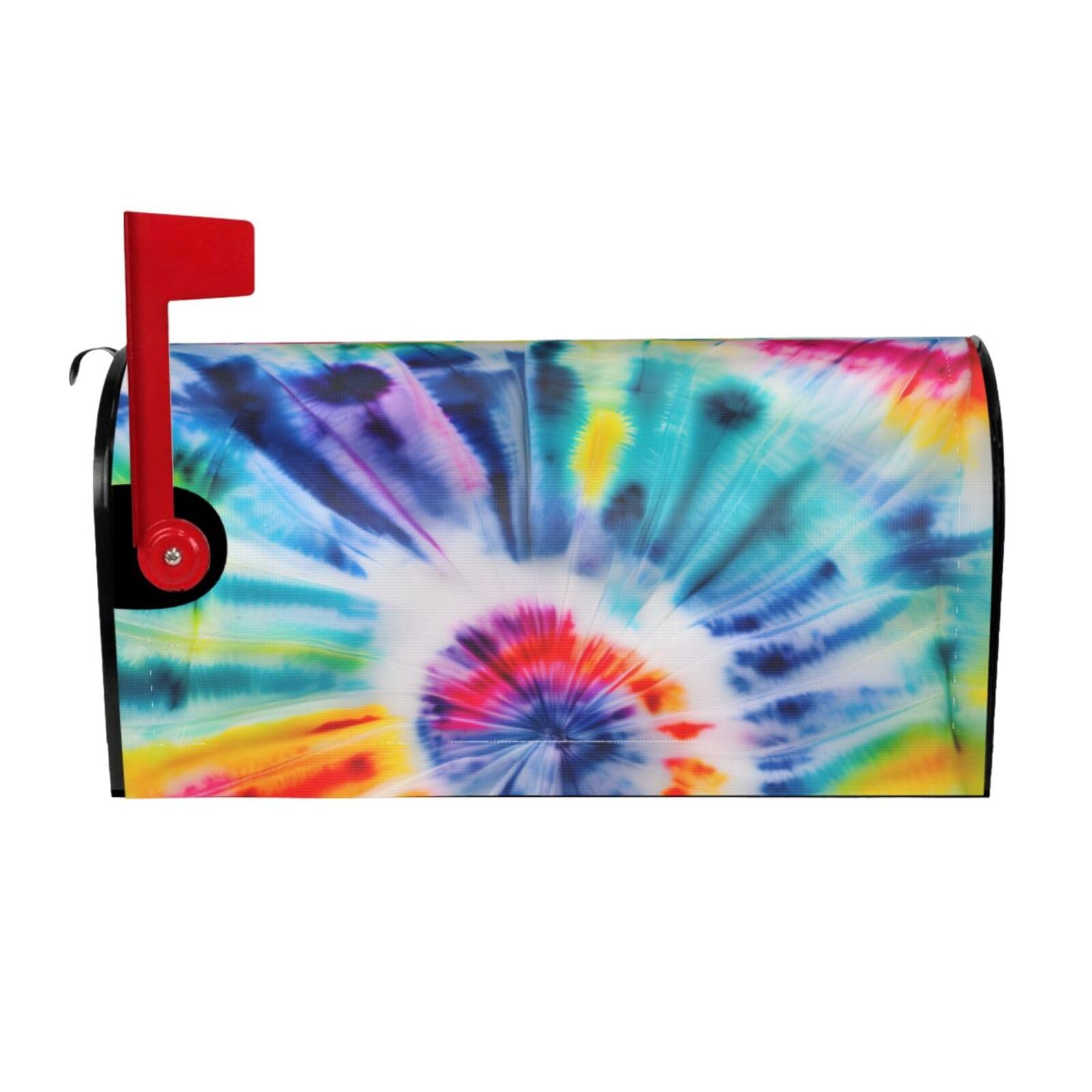 Beautiful World Rainbow Tribe Print Mailbox Cover Wraps Post Letter Box Cover Decor For Outside Garden Yard Farmhouse Home