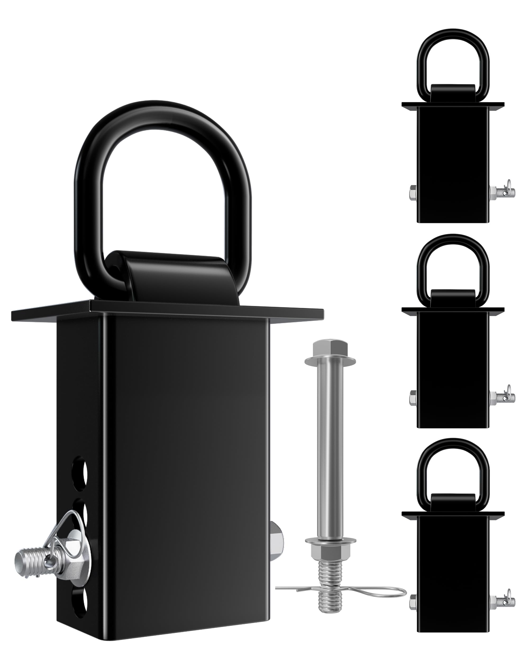 Amazon.com: RETRUE Trailer Stake Pocket D Ring with Added Security Bolt ...