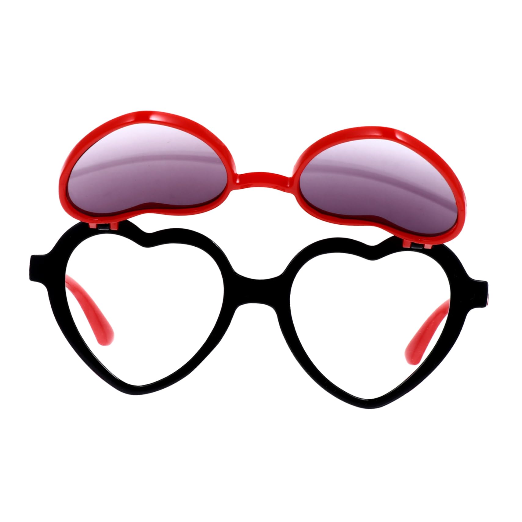 BESTYASH Heart Shaped Kids Sunglasses 2-10 Year Old Boys Girls Outdoor up Goggles